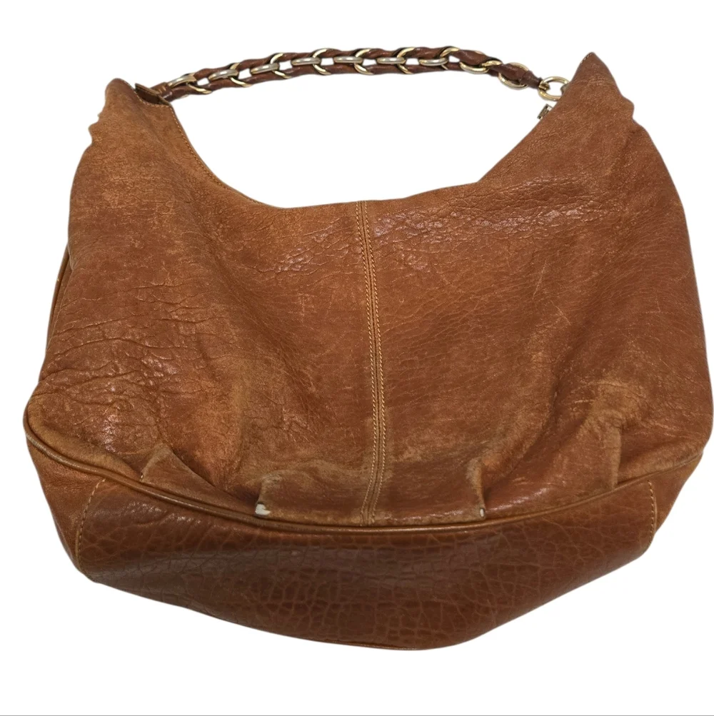 Fendi brown Leather Mia Hobo Bag - Picture 6 of 16